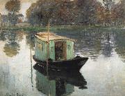 Claude Monet The Studio Boat oil painting on canvas